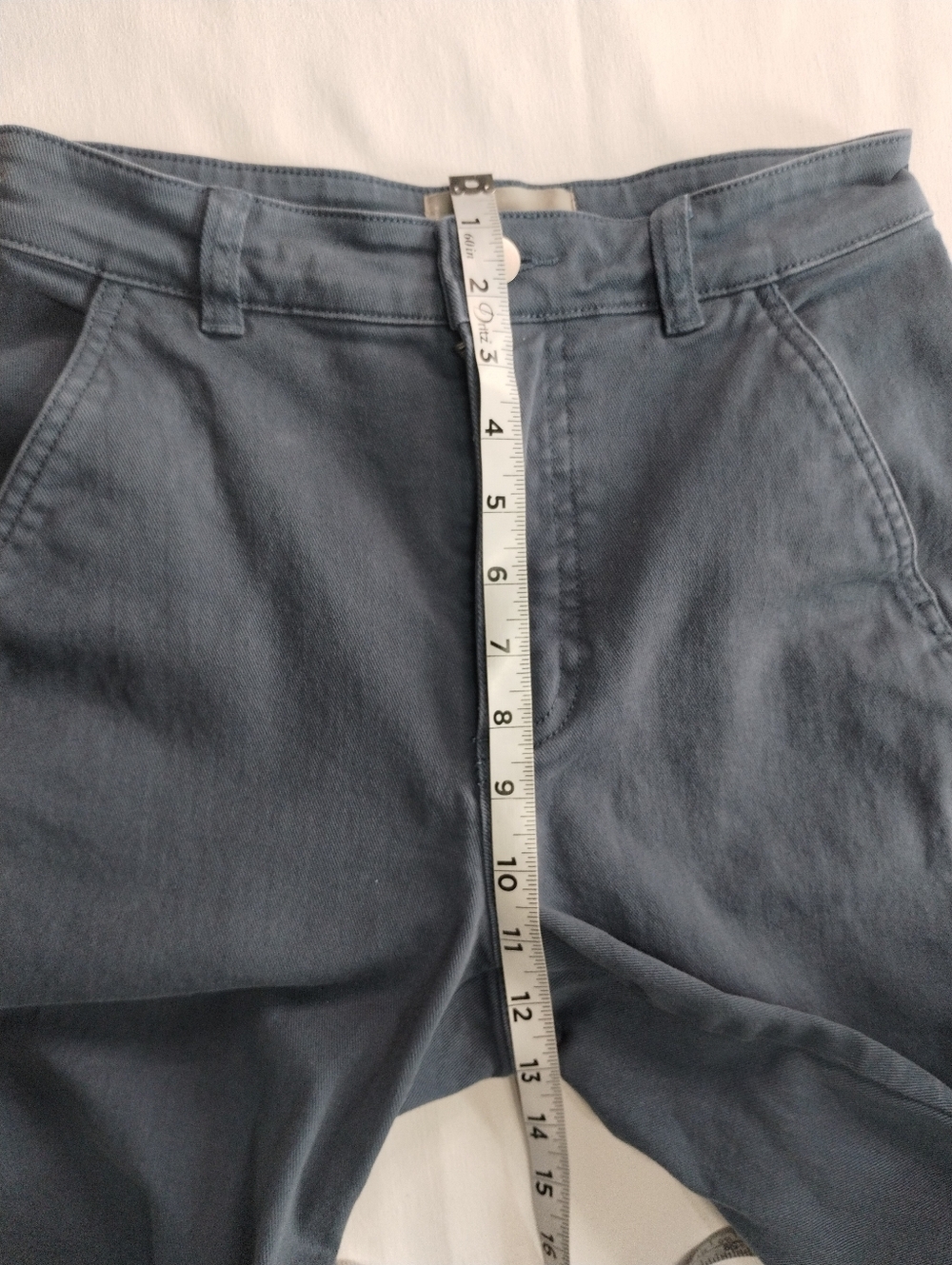 Everlane Women's Slate Blue Chinos Size (2) - Picture 5 of 11